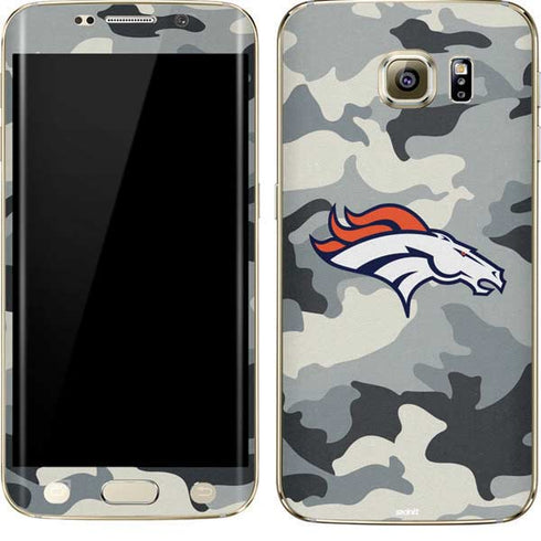 NFL Denver Broncos Camo Galaxy S7 Edge Skin